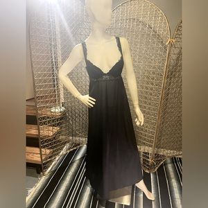 Vintage Victorias Secret maxi dress with push up bra.